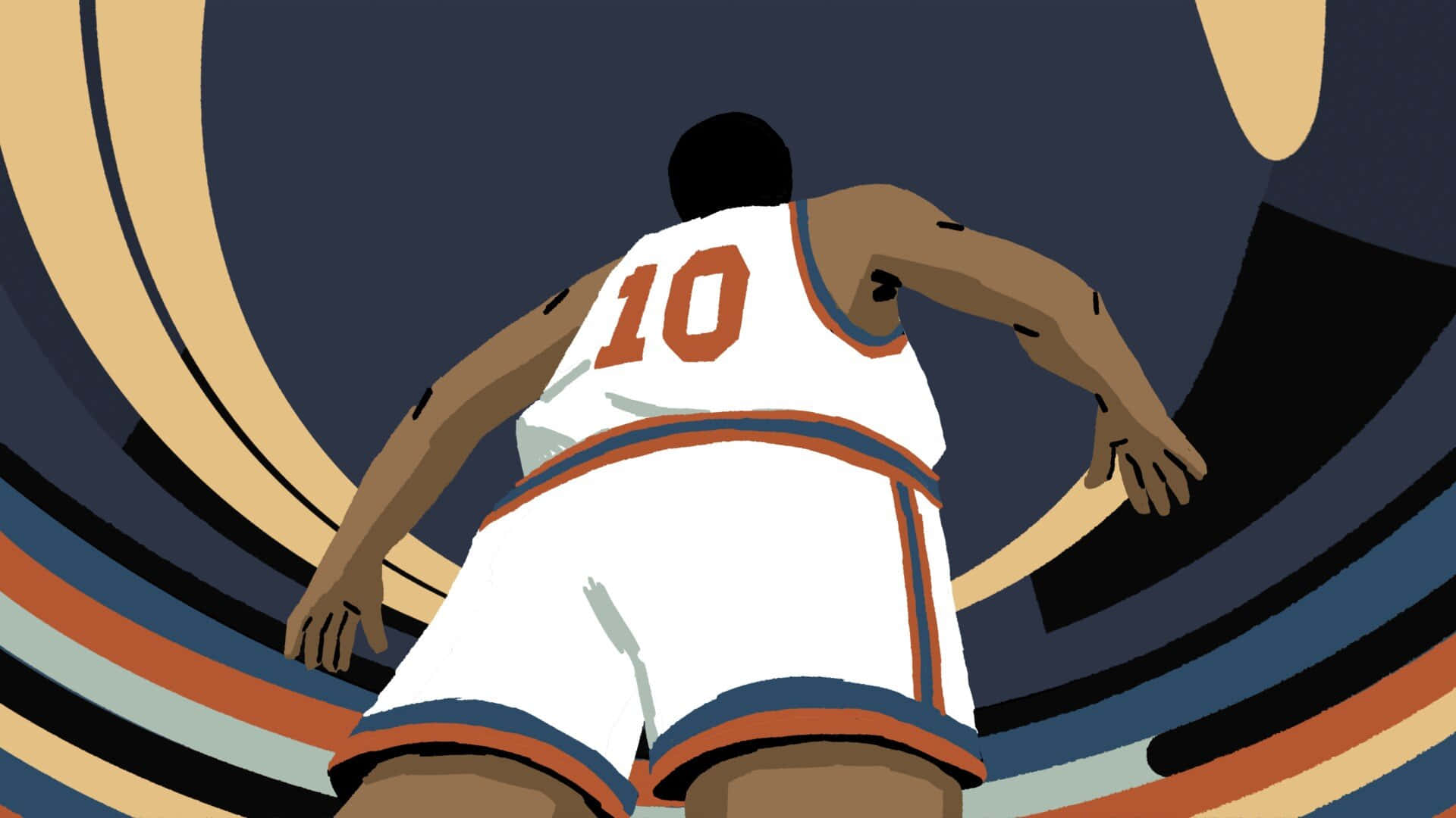 Walt Frazier New York Knicks Digital Art