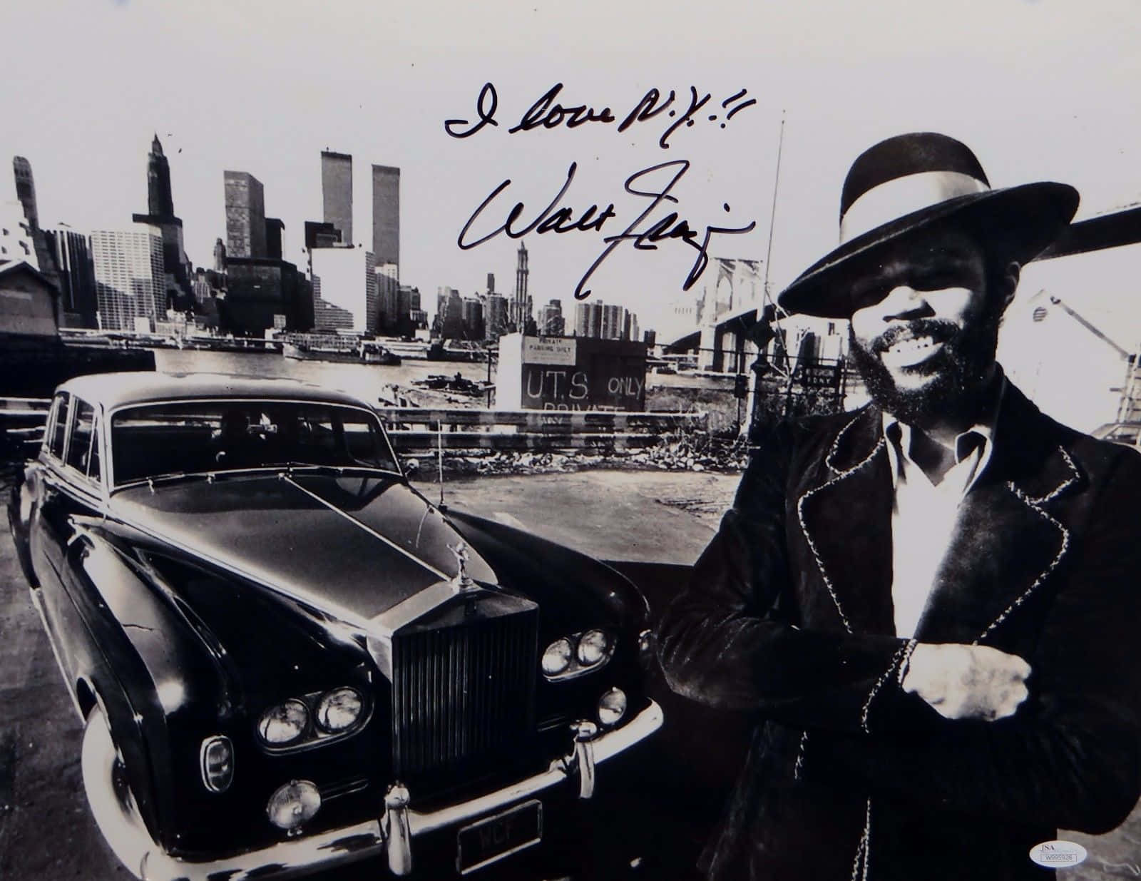 Walt Frazier Vintage Rolls Royce New York 1973