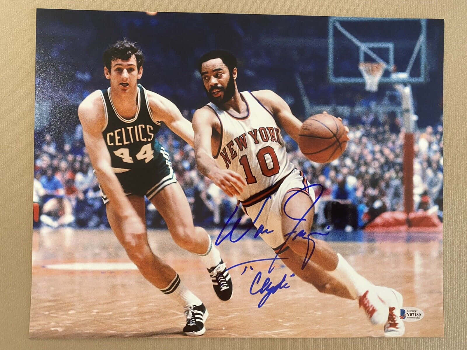Walt Frazier Vs. Paul Westphal Signed Autograph
