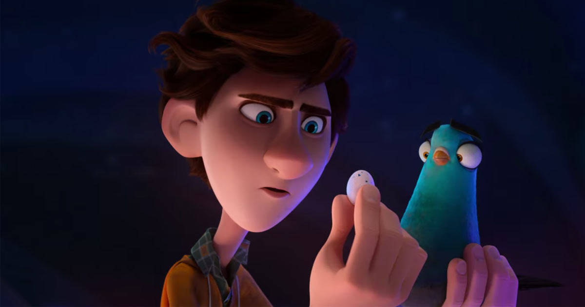 Walter Holding Egg Spies In Disguise Background