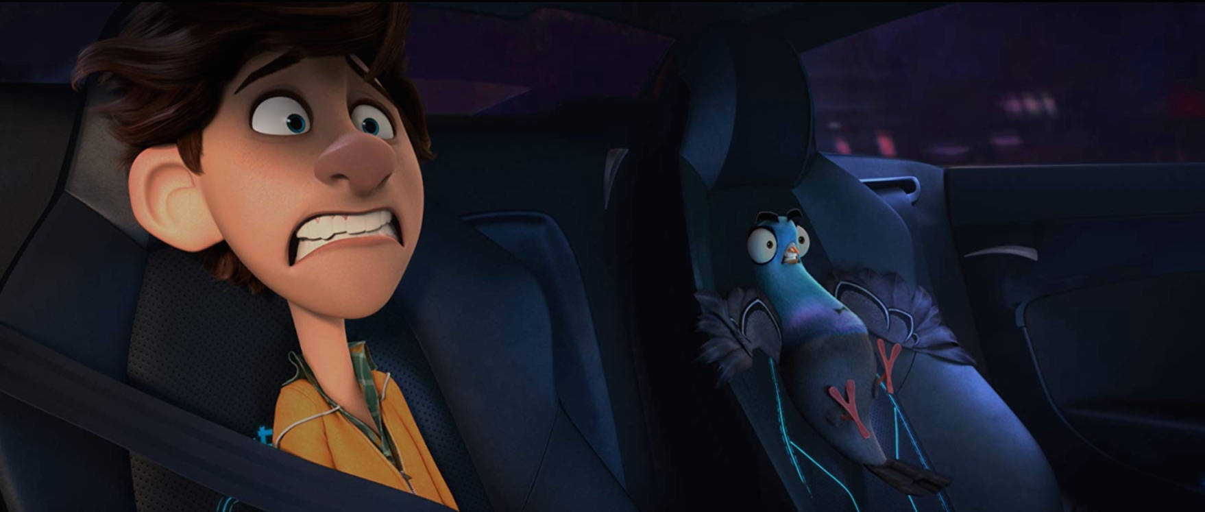 Walter In Car Spies In Disguise Background