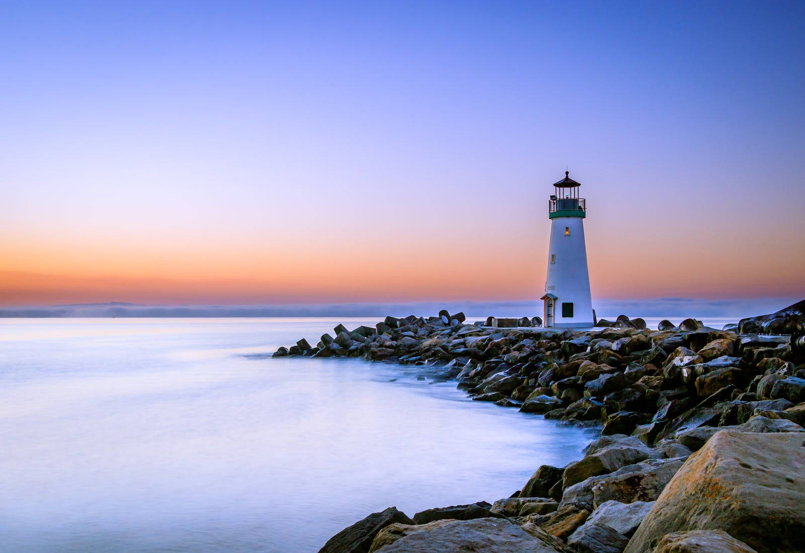 Walton Lighthouse Ocean Desktop Background