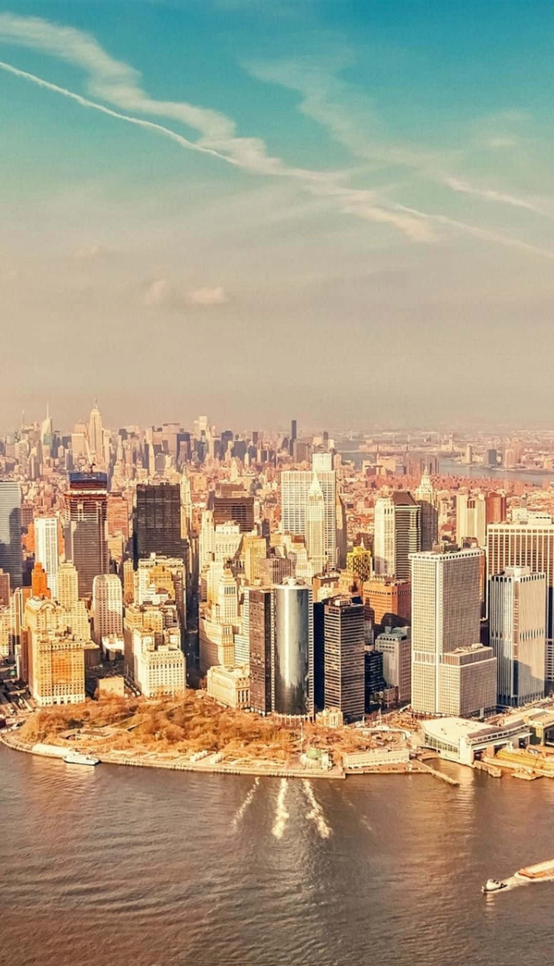 Wanderlust Awaits - Travel The World With An Iphone Background