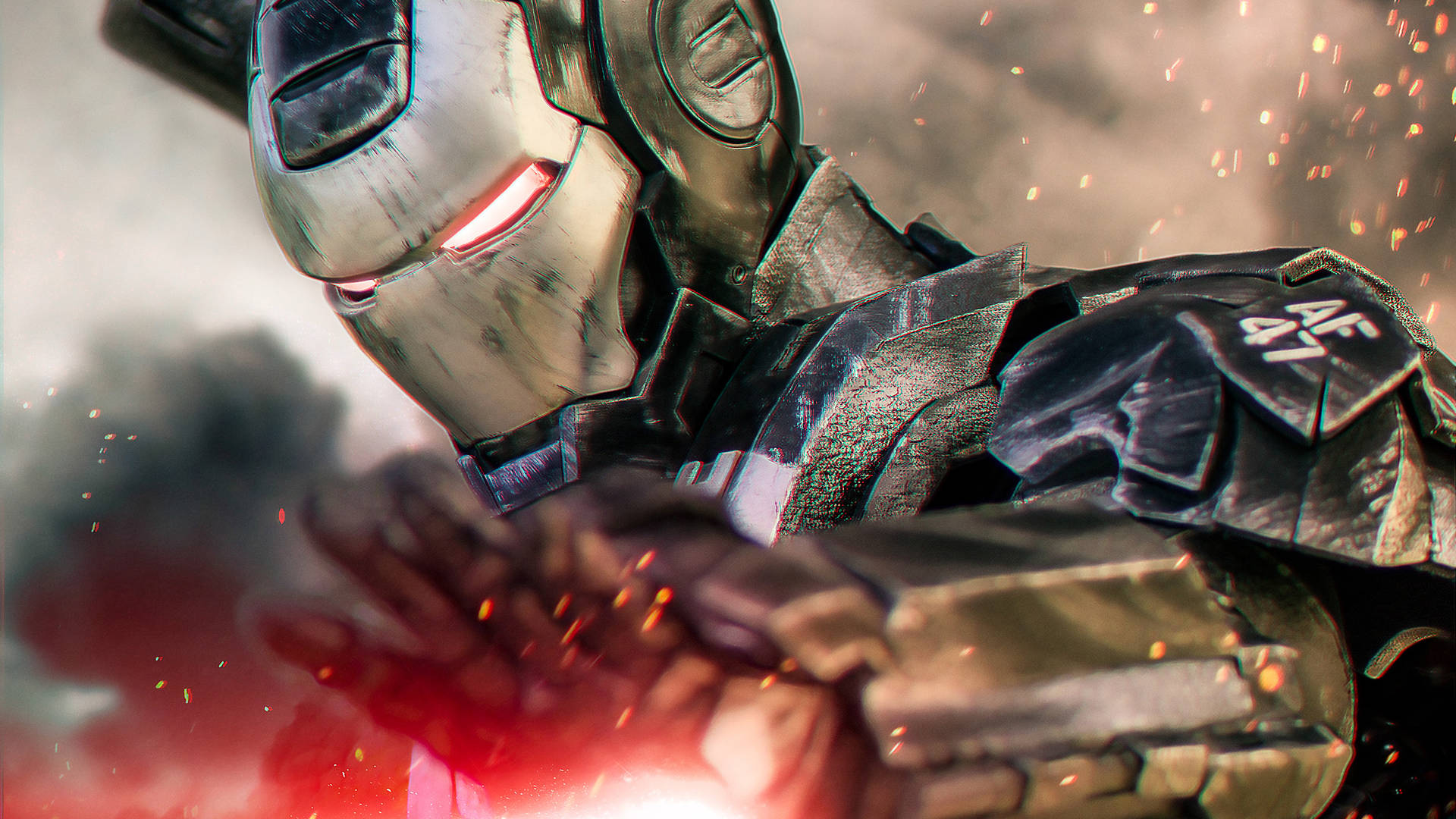 War Machine Avengers Infinity War 4k Background