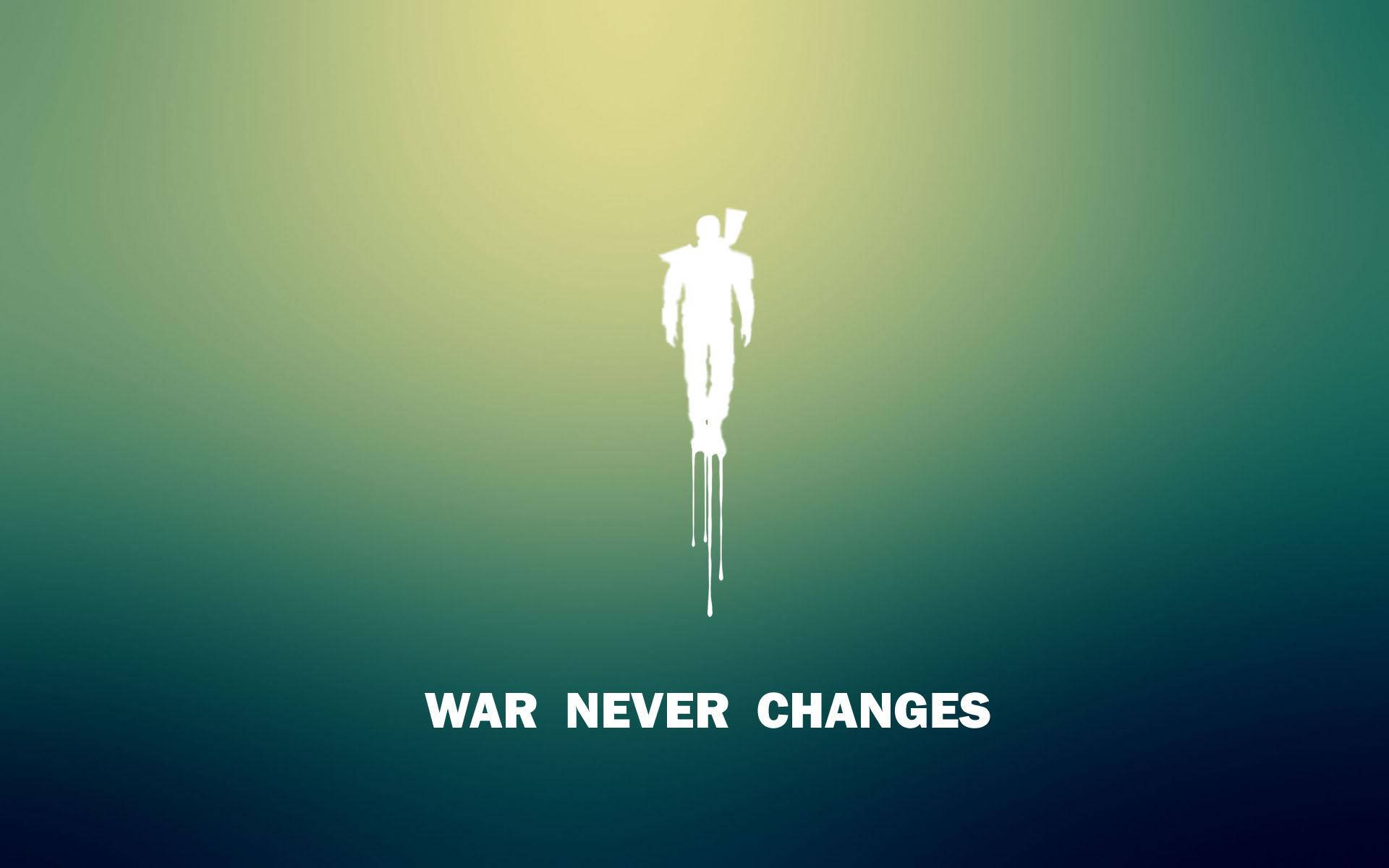 War Never Changes Fallout Background