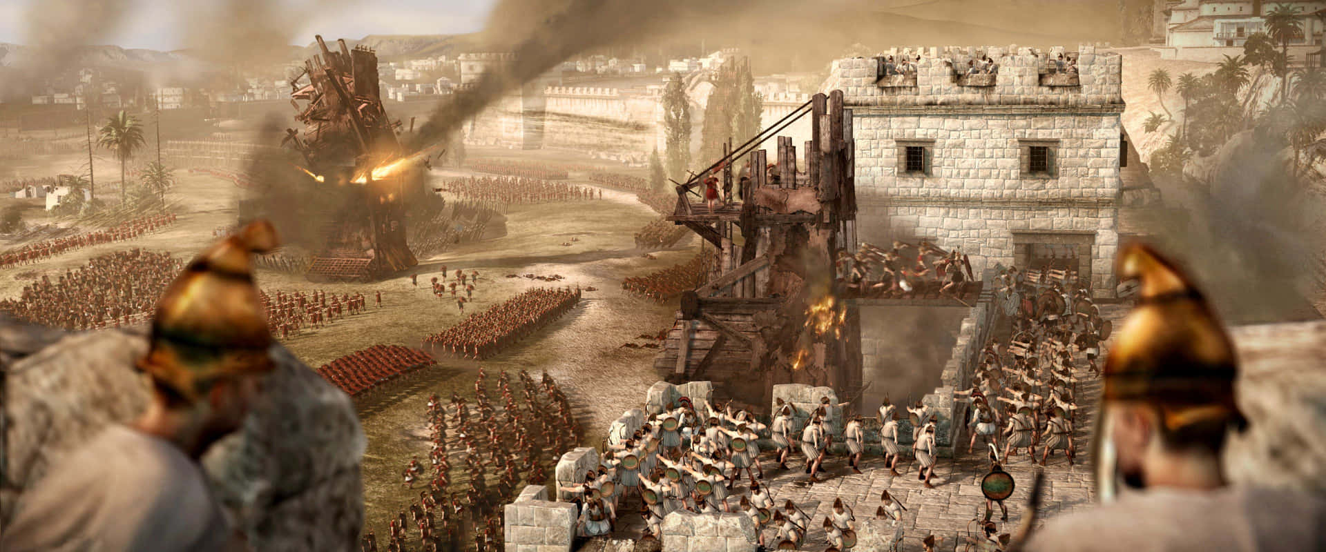 War Of Ancient Roman Desktop Background