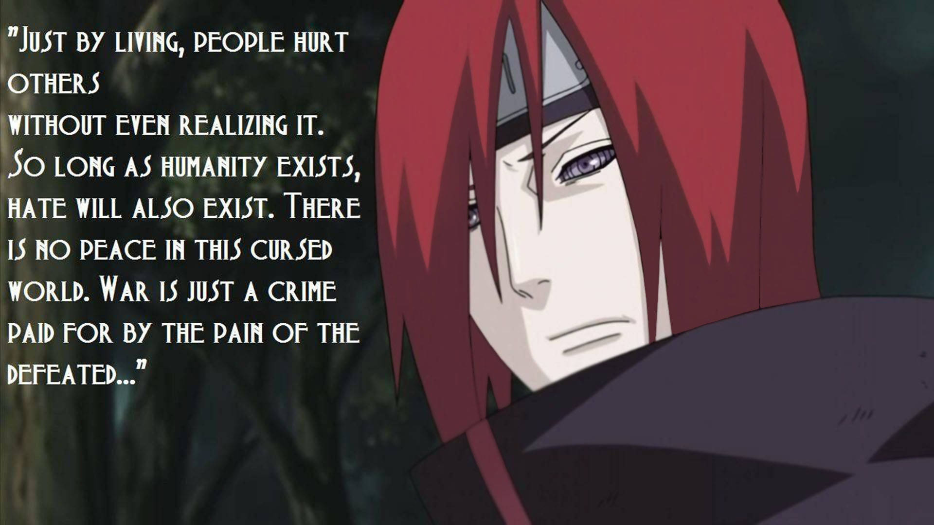 War Pain Quotes Background