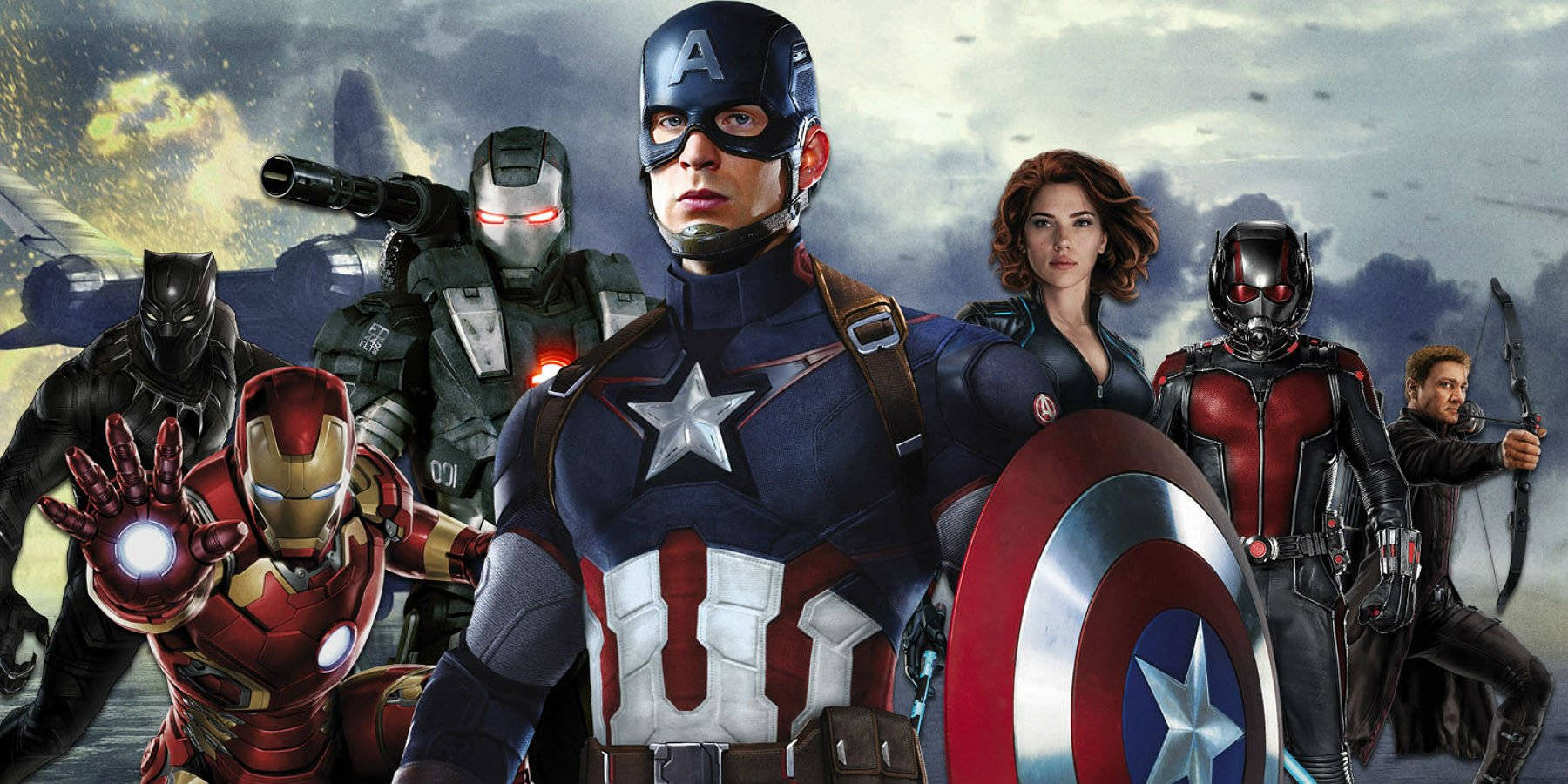 War Poster Of Captain America Civil War