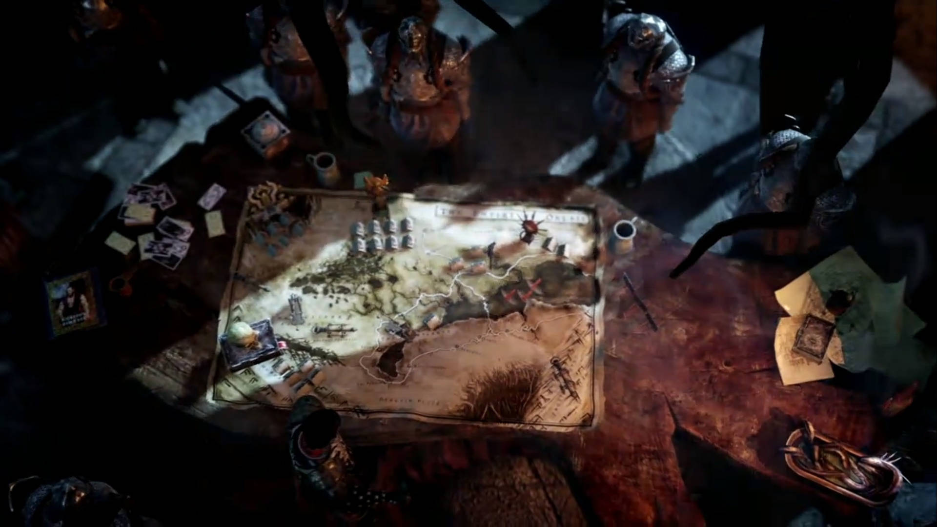 War Table Console Dragon Age Inquisition