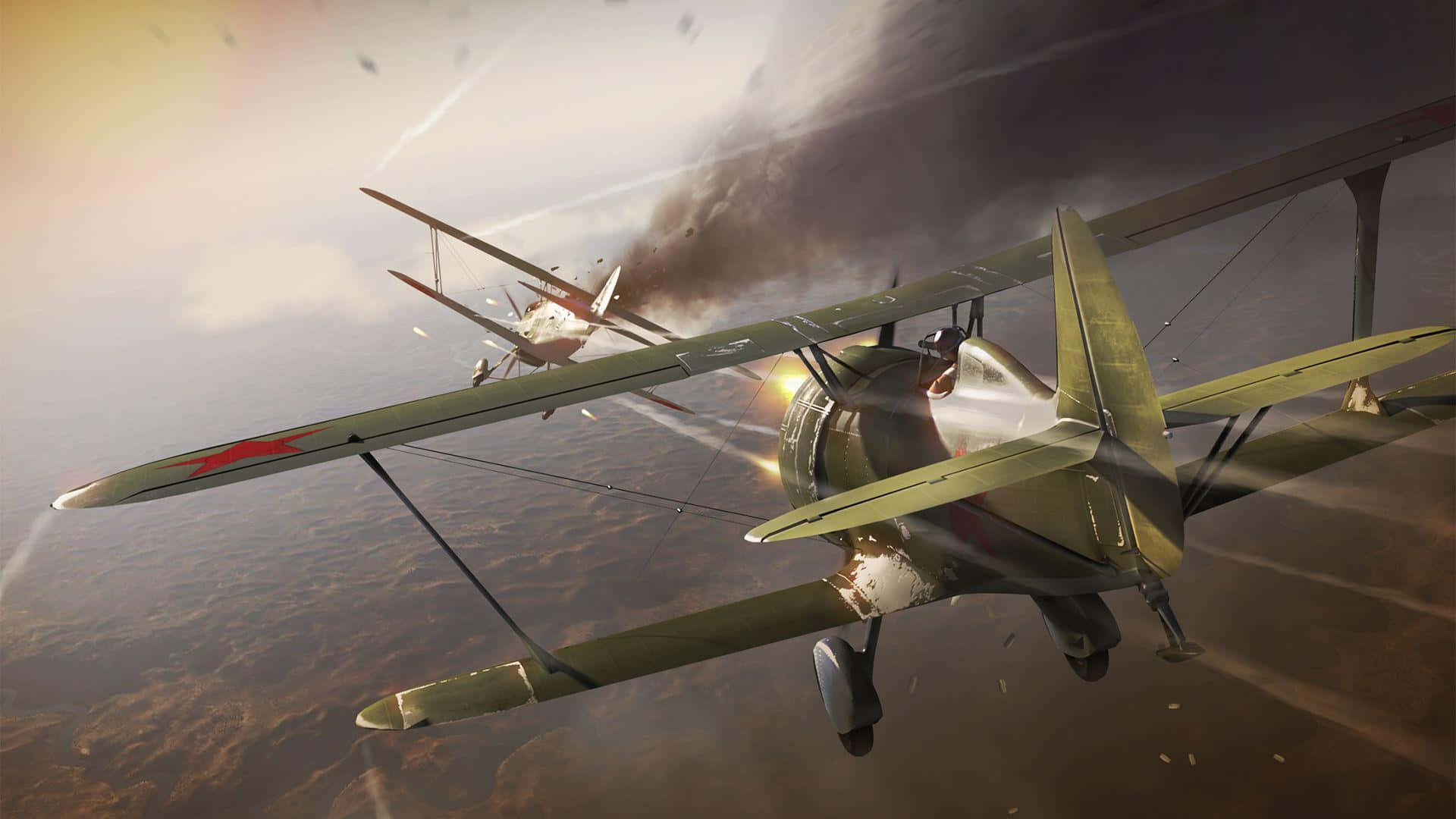 War Thunder_ Aerial Combat_ Dogfight Background