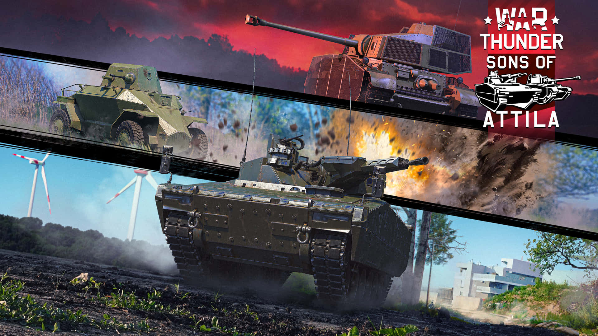 War Thunder Sonsof Attila Update Background