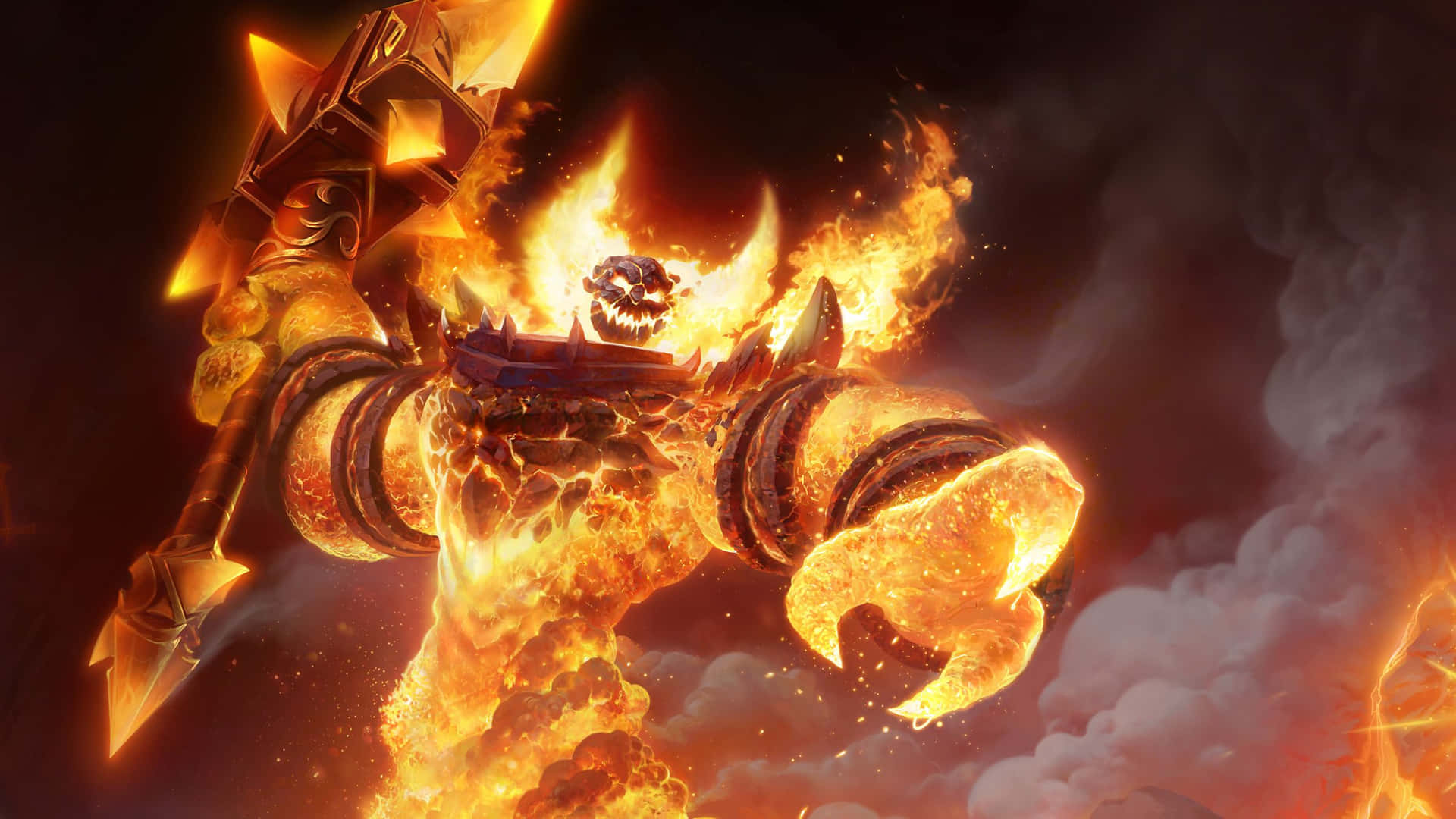 Warcraft 2 Fire Elemental