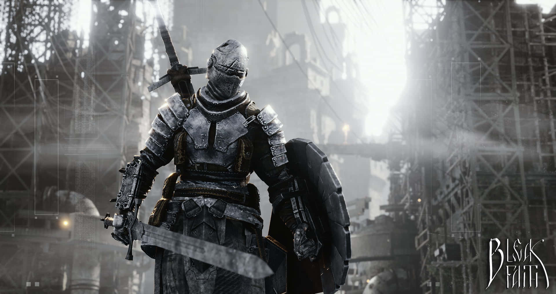 Warden For Honor All Black Background