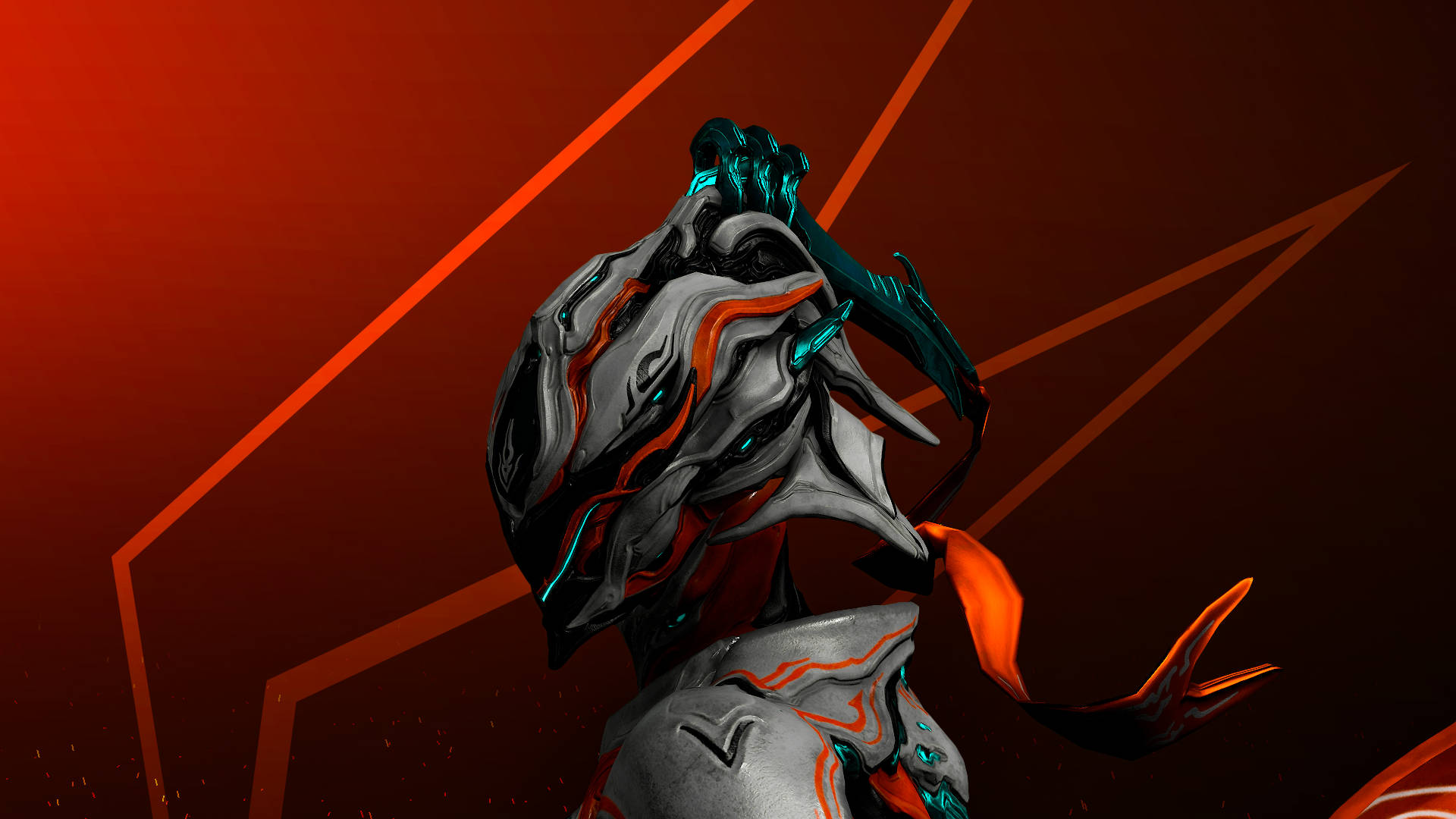 Warframe Garuda Close-up Background