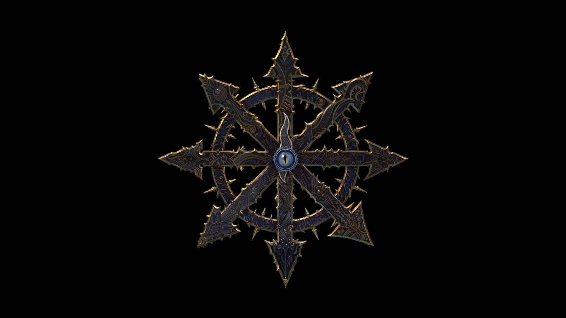Warhammer 40,000 Gaming Logo Background