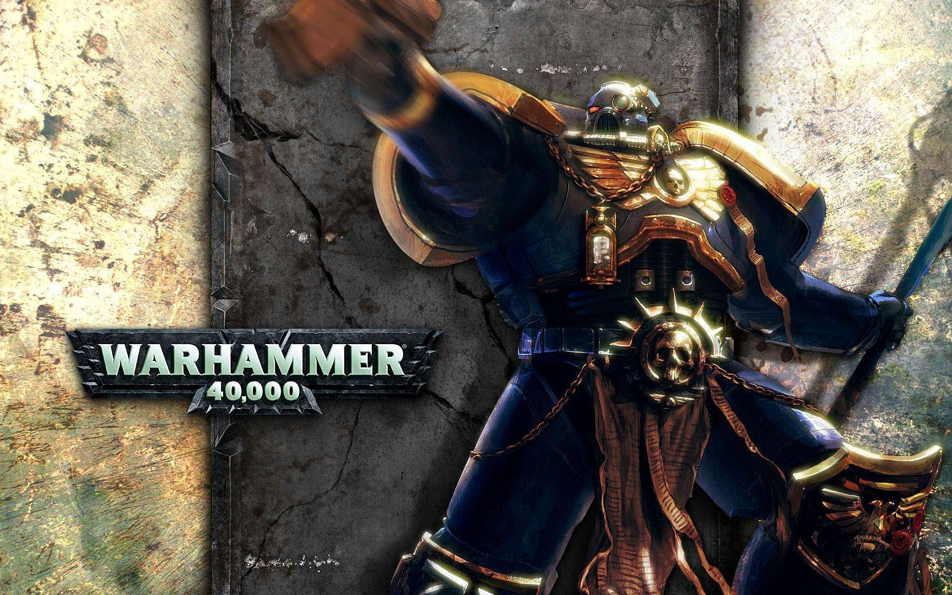 Warhammer 40k Space Marine Poster Hd Background