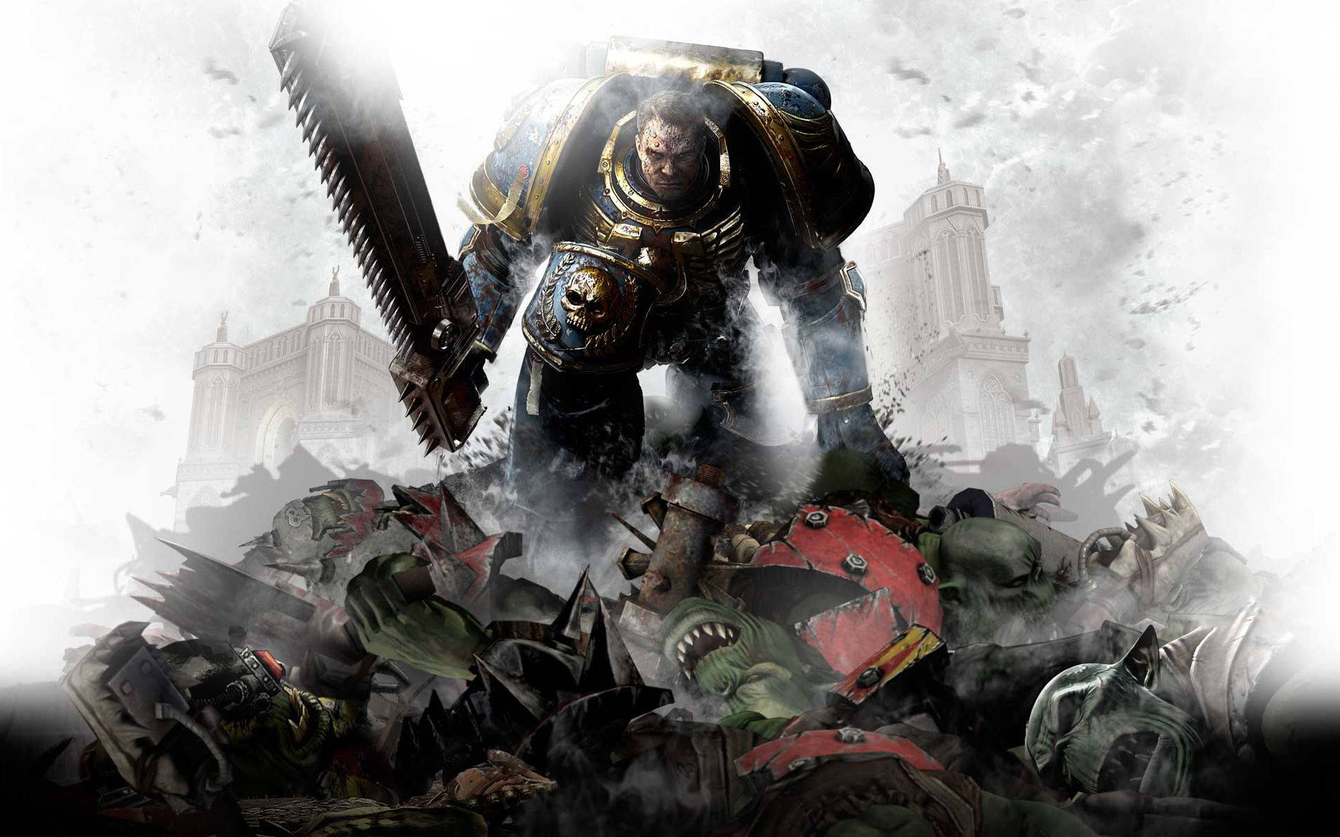 Warhammer 40k Space Marines Victory Background