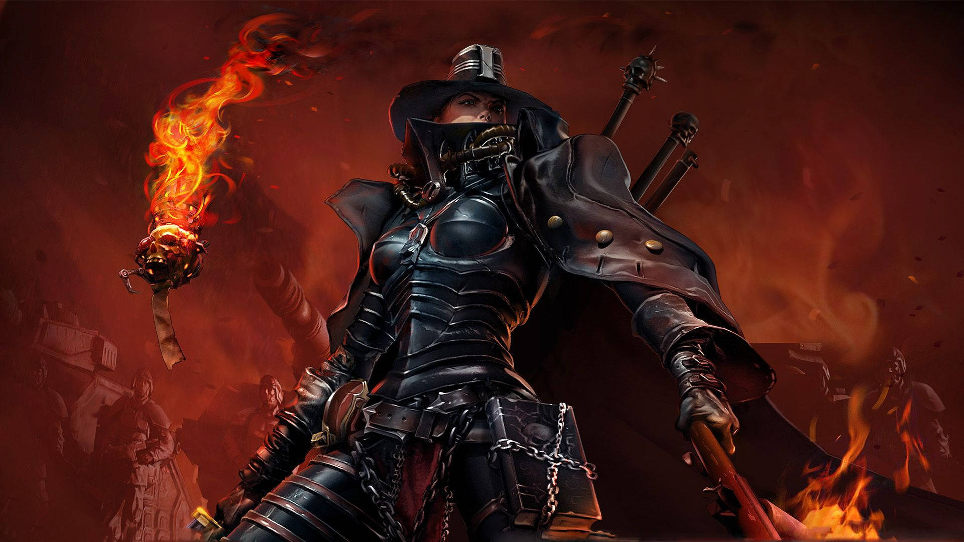 Warhammer Female Warrior Background
