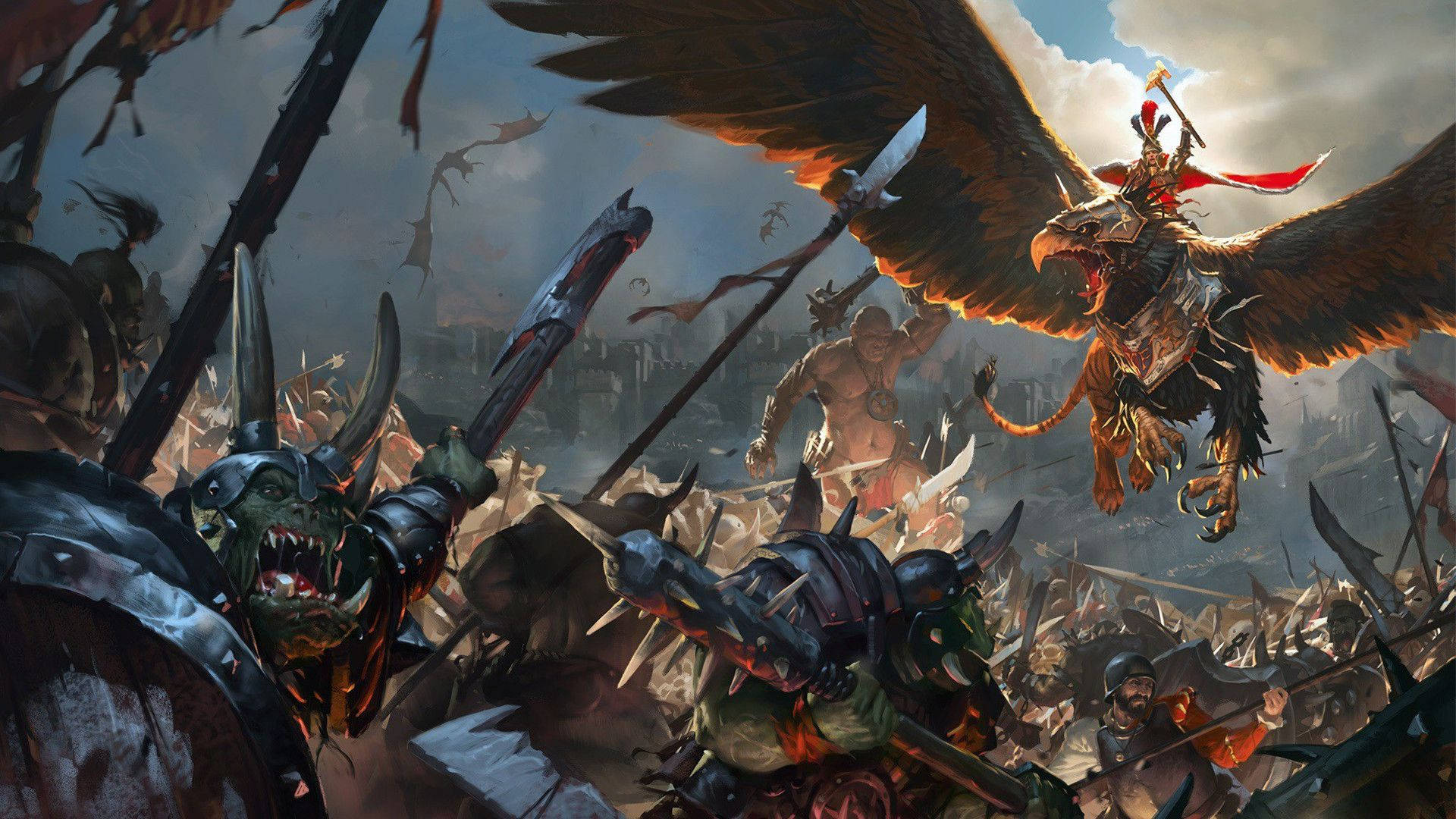 Warhammer Flying Griffin Background
