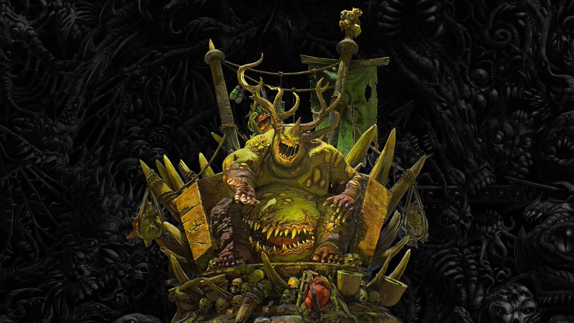 Warhammer Total War Ku Gath Plaguefather Background