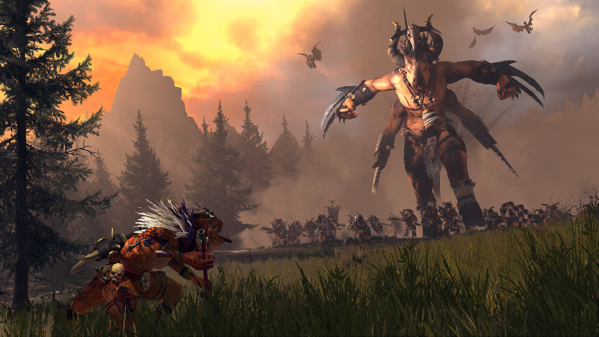 Warhammer Total War Silence And Fury Beastmen Background
