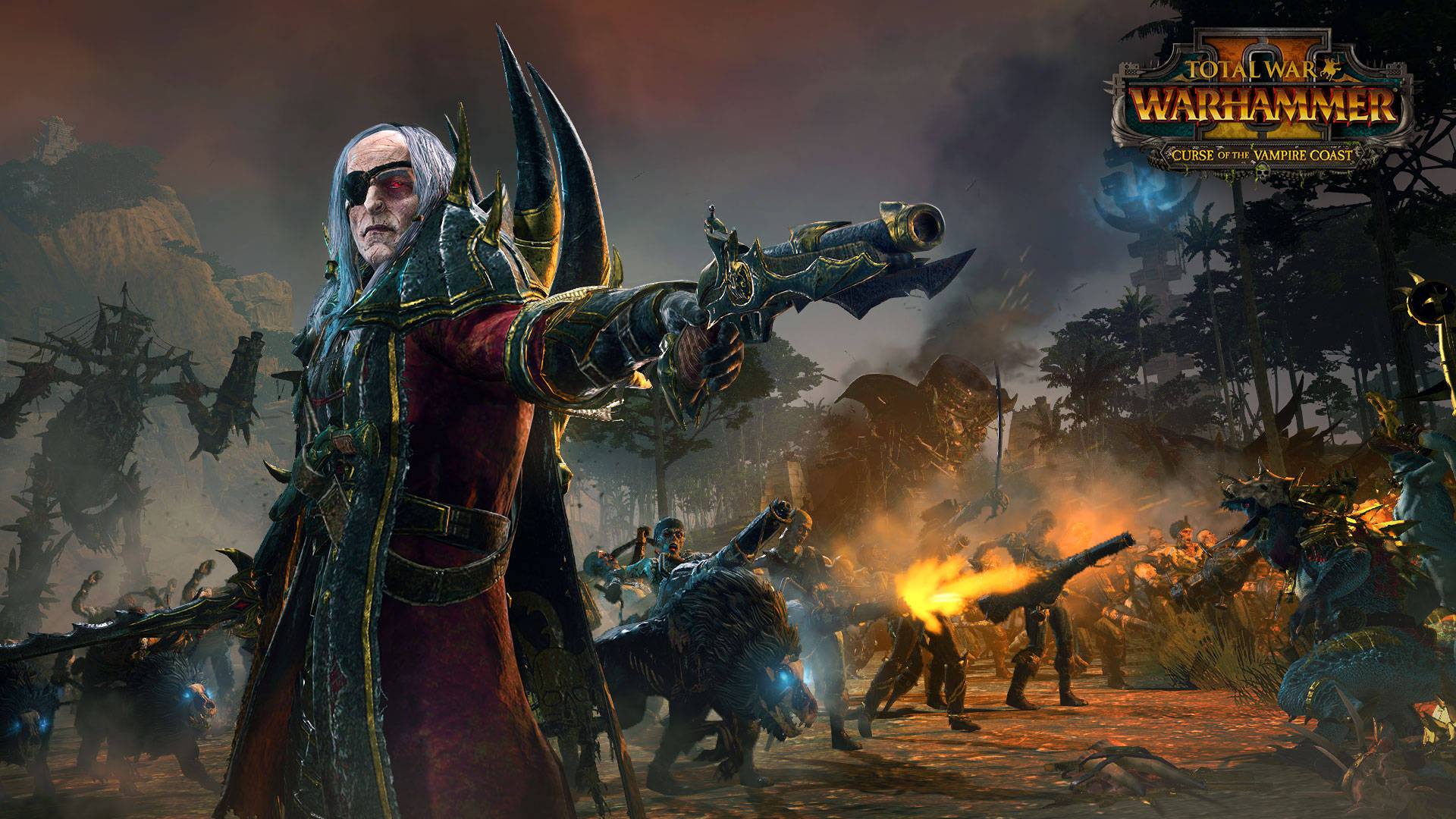 Warhammer Total War Vampire Coast Luthor Background