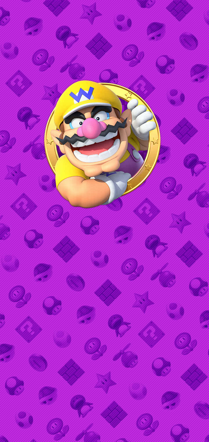 Wario's Mischievous Grin