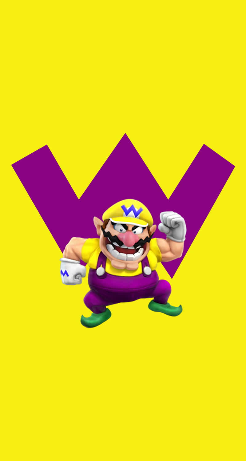 Wario, The Mischievous Antagonist Of The Mario World Background