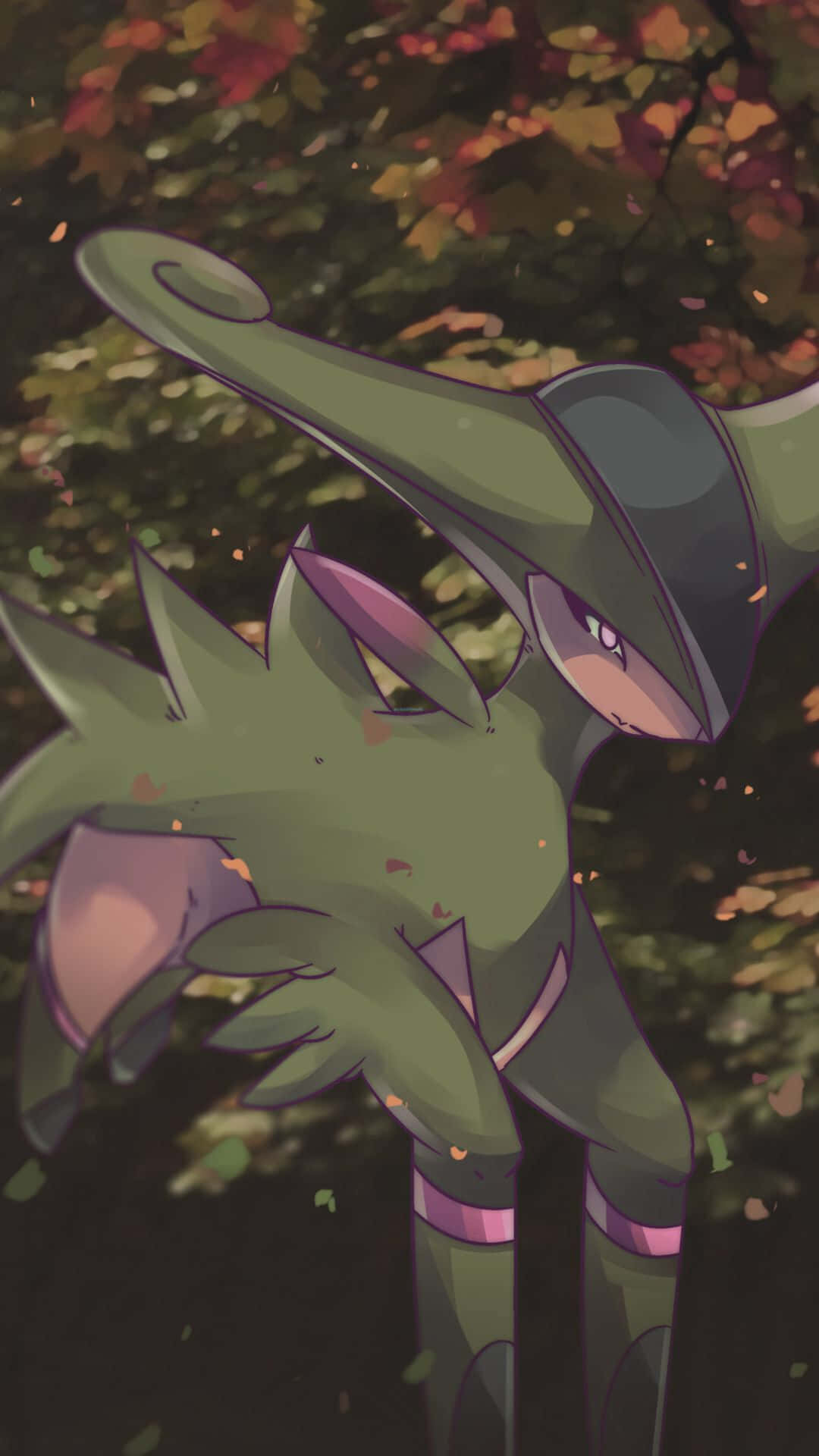 Warm Aesthetic Virizion Phone Background
