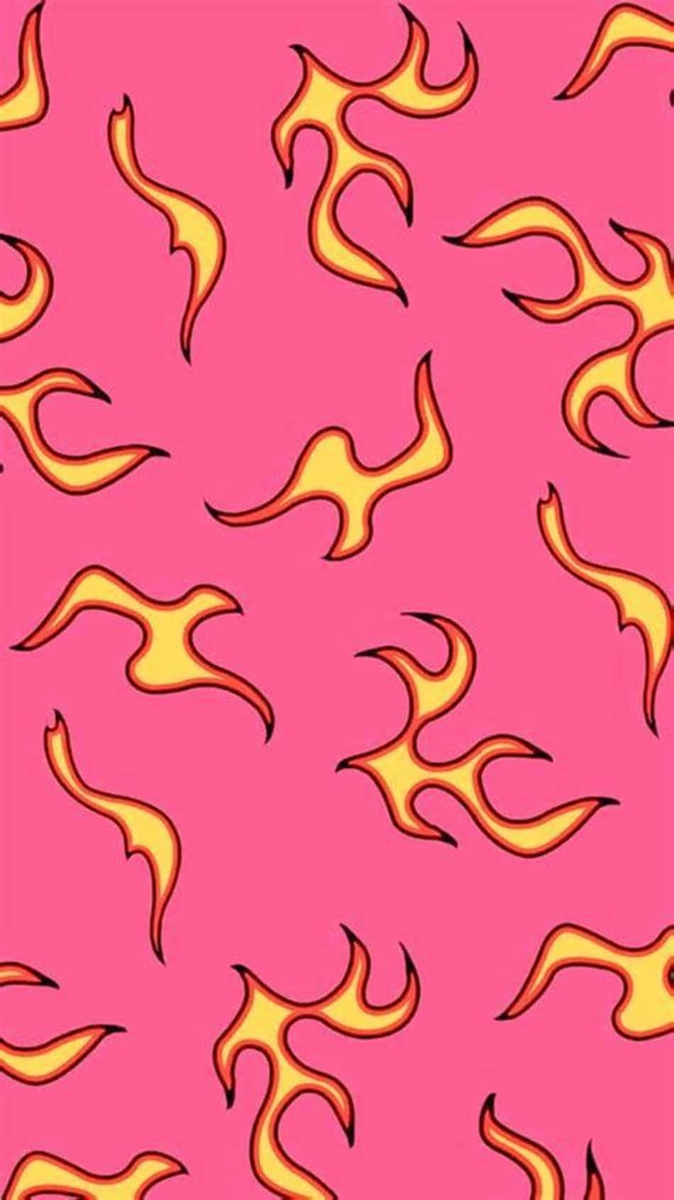 Warm, Flickering Flames That Captivate Background