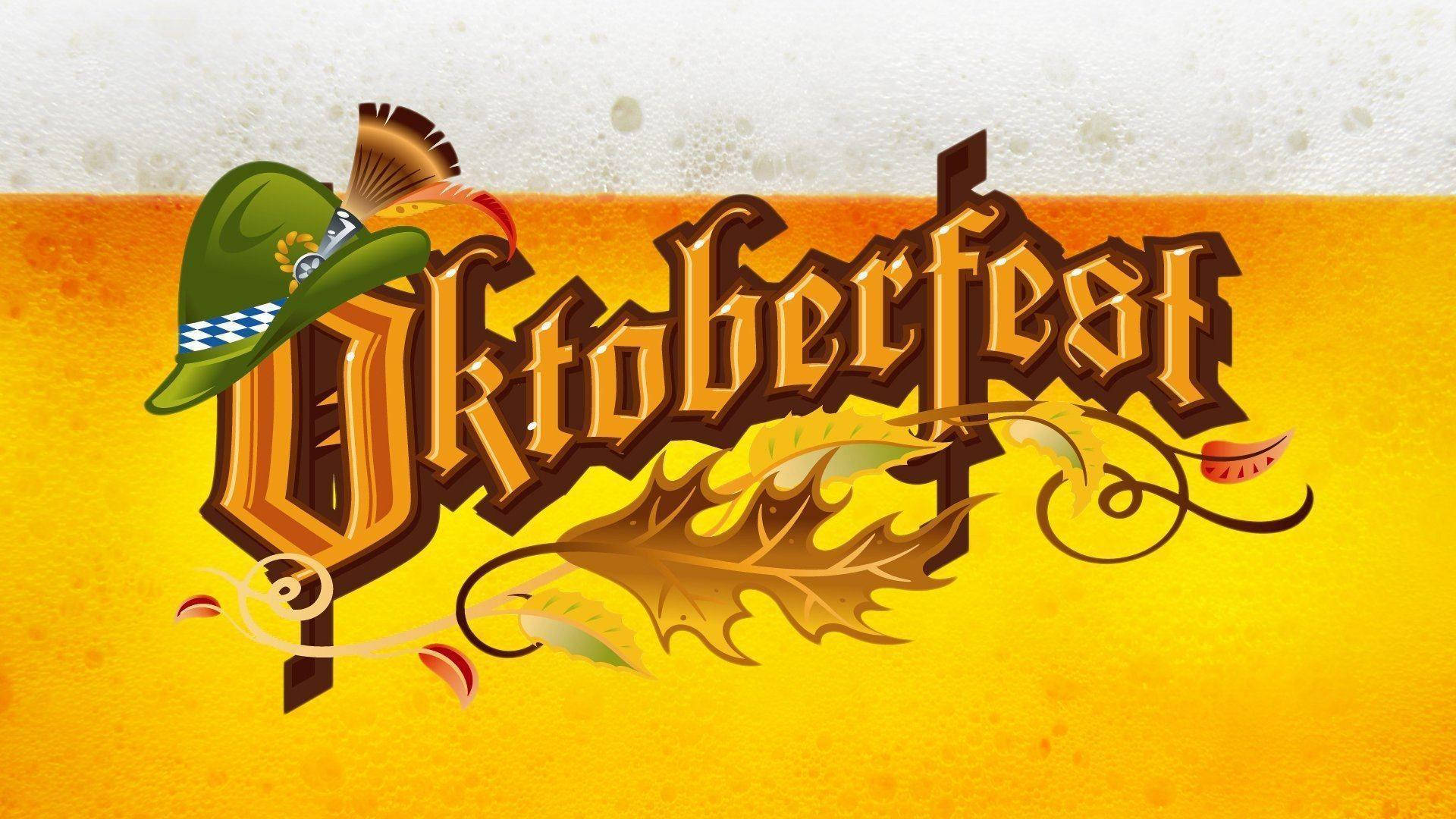 Warm Oktoberfest Sign Background