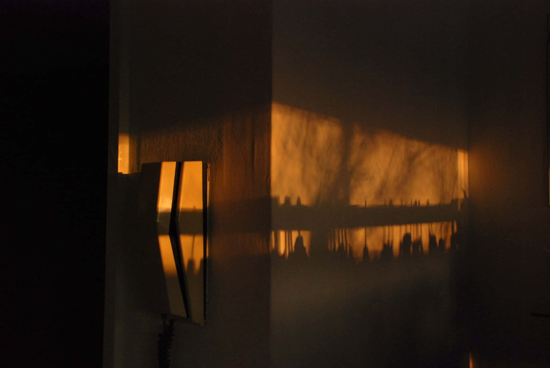 Warm Shadow Wall Art Background