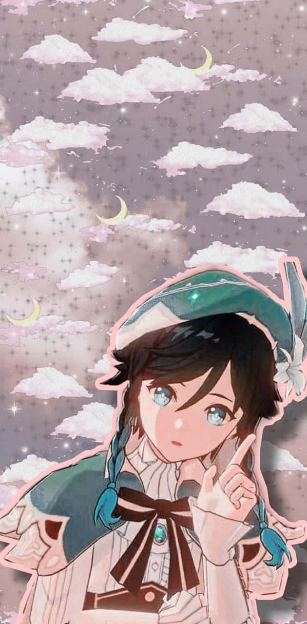 Warning Venti Pfp Background