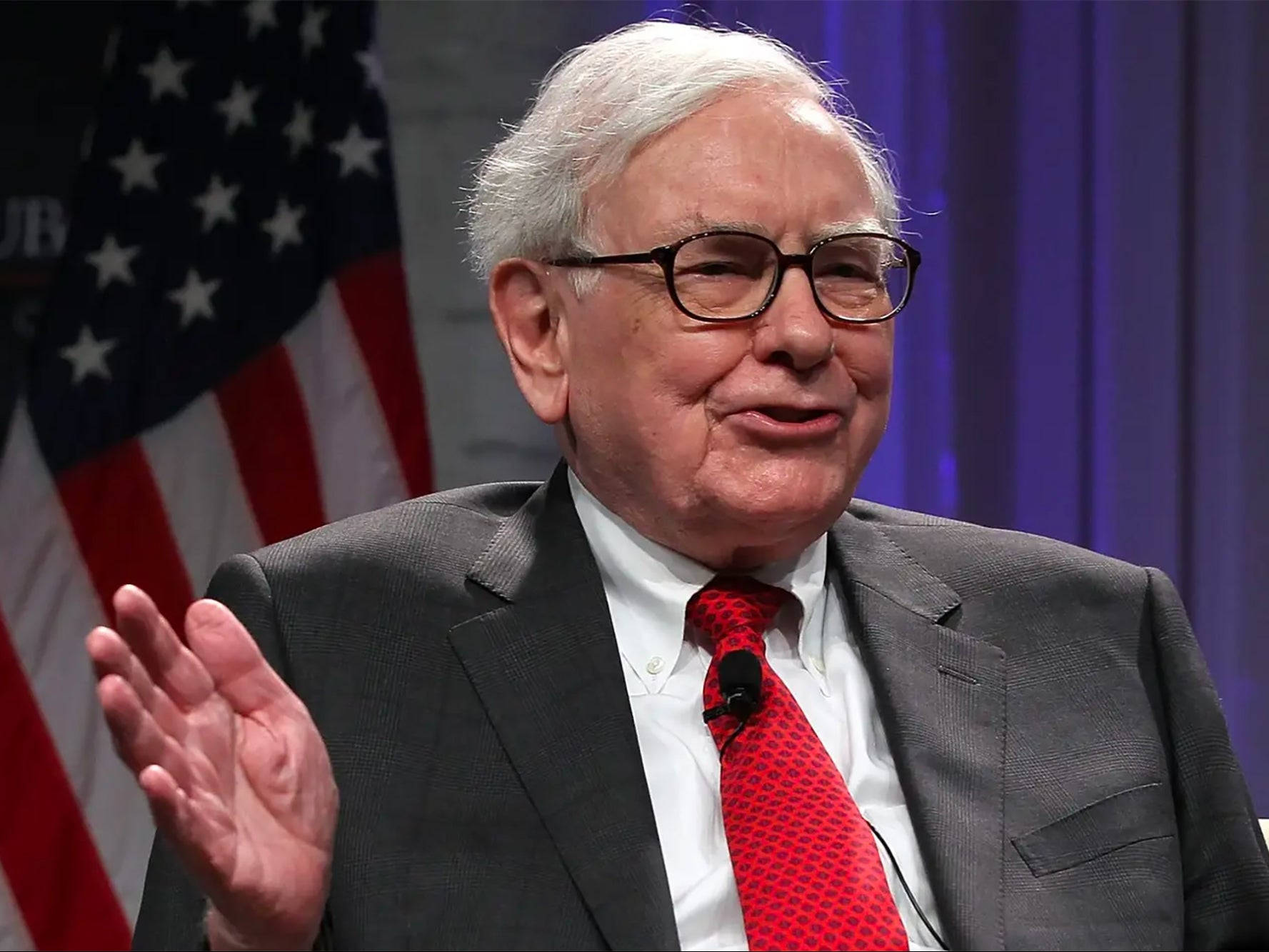 Warren Buffett American Billionaire Photography Background