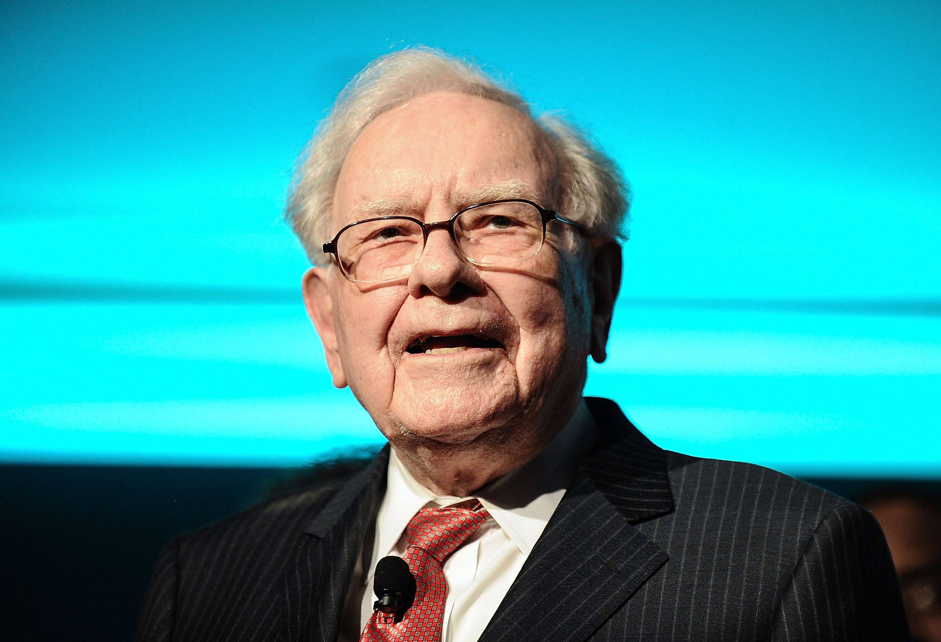 Warren Buffett American Philanthropist Photography Background