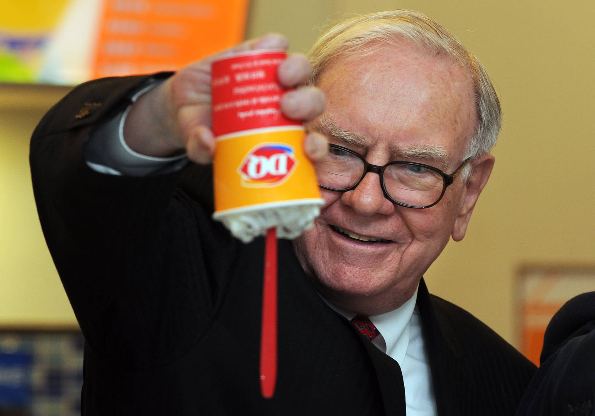 Warren Buffett Dairy Queen Photo Background