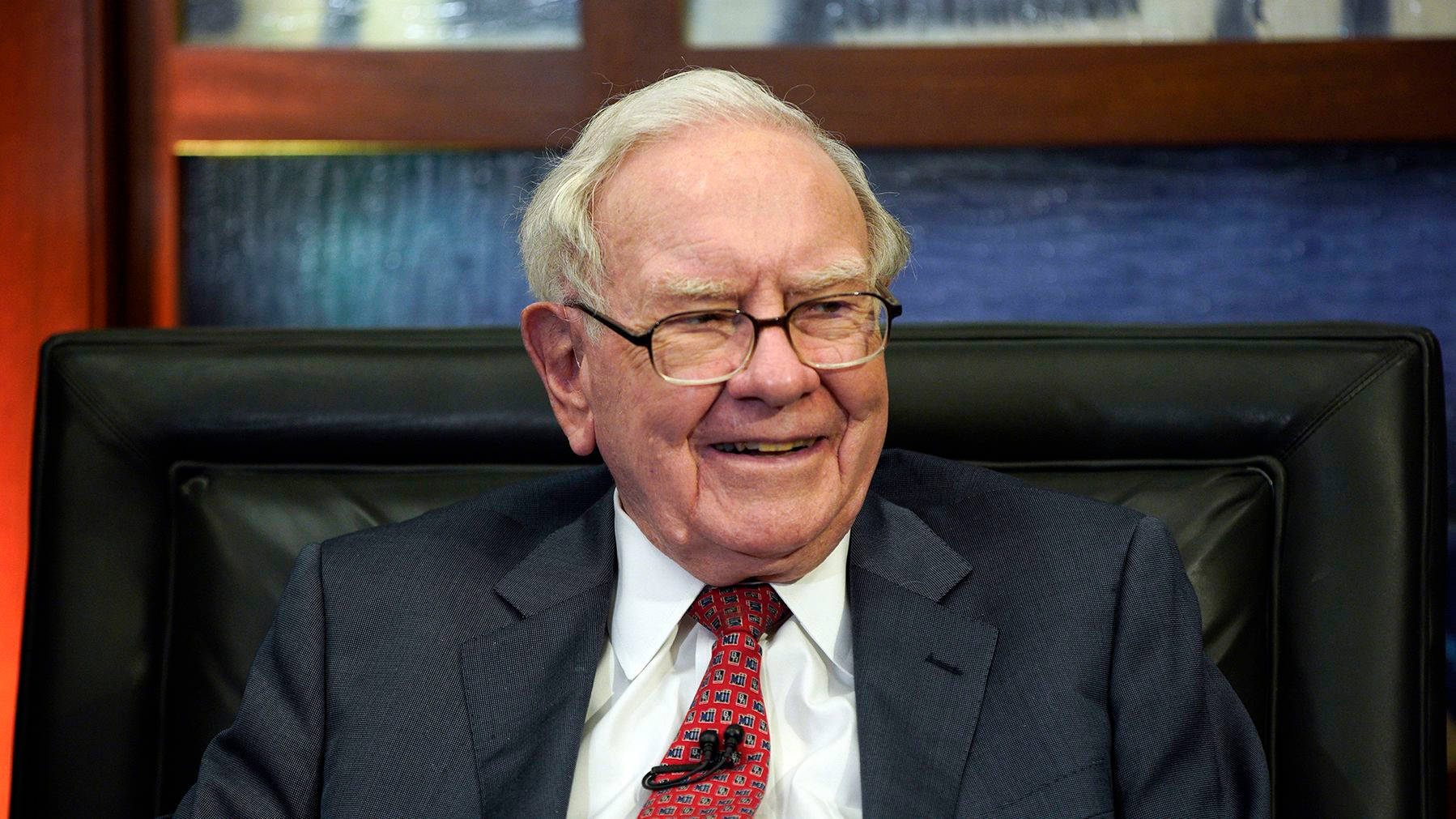 Warren Buffett Happy Smiling Photography