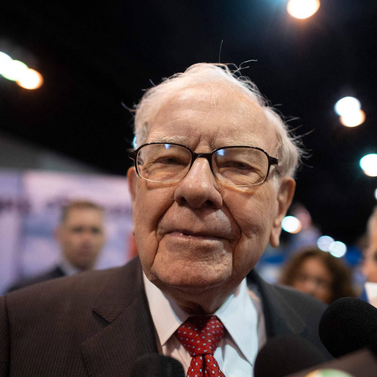 Warren Buffett, The Oracle Of Omaha, In A Candid Capture