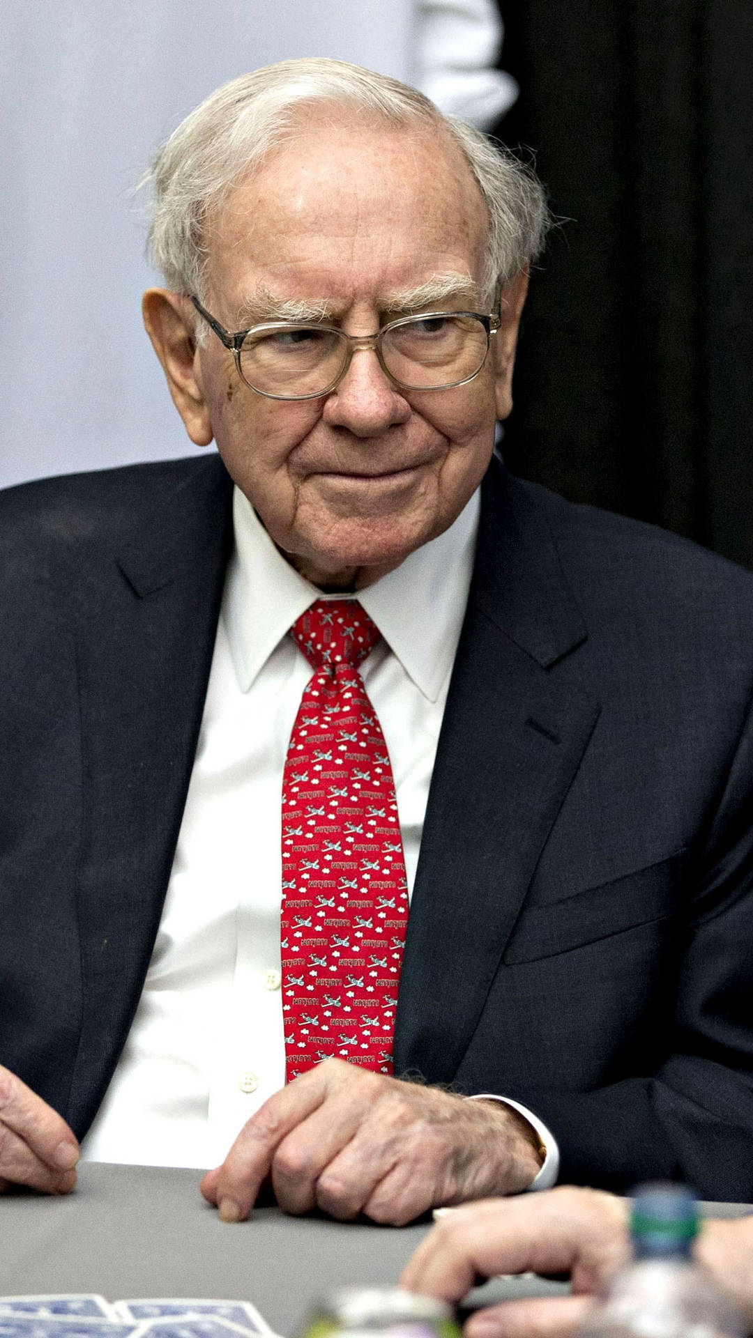 Warren Buffett Us Businessman Meeting Candid Photography