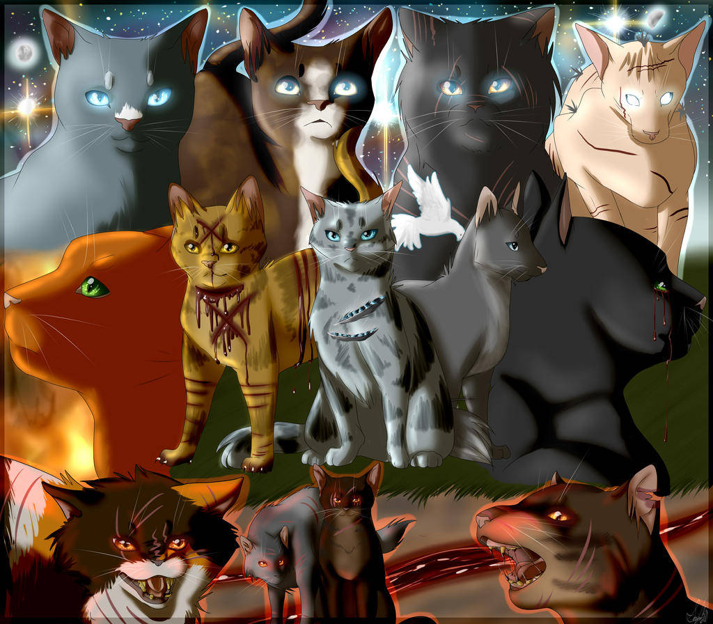 Warrior Cats And Villains With Wounds Background