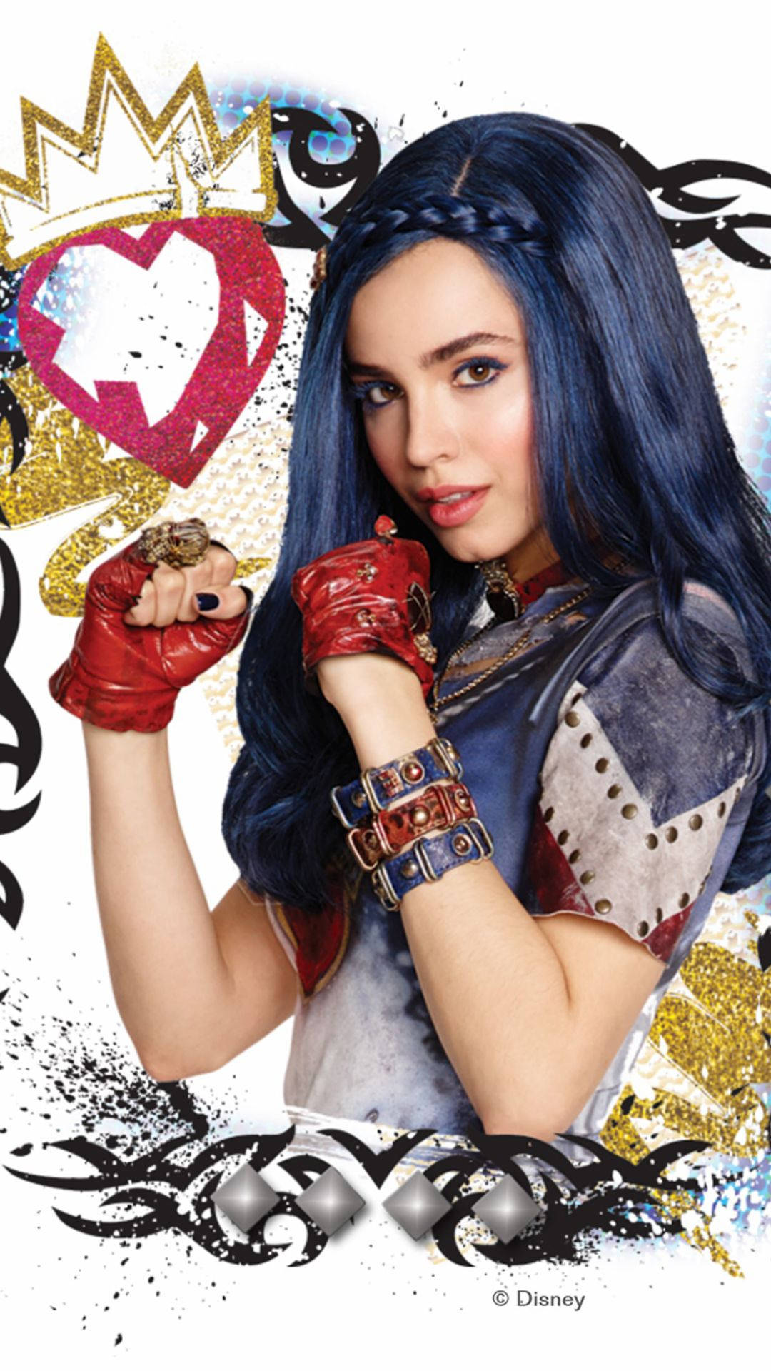 Warrior Evie Descendants 2 Background