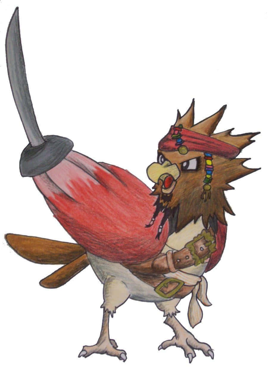 Warrior Spearow - Power Of Pokemon Universe Background