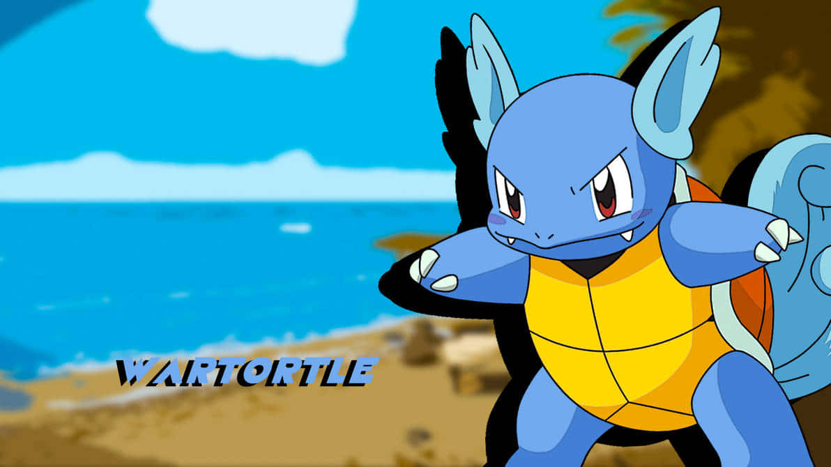 Wartortle On The Beach