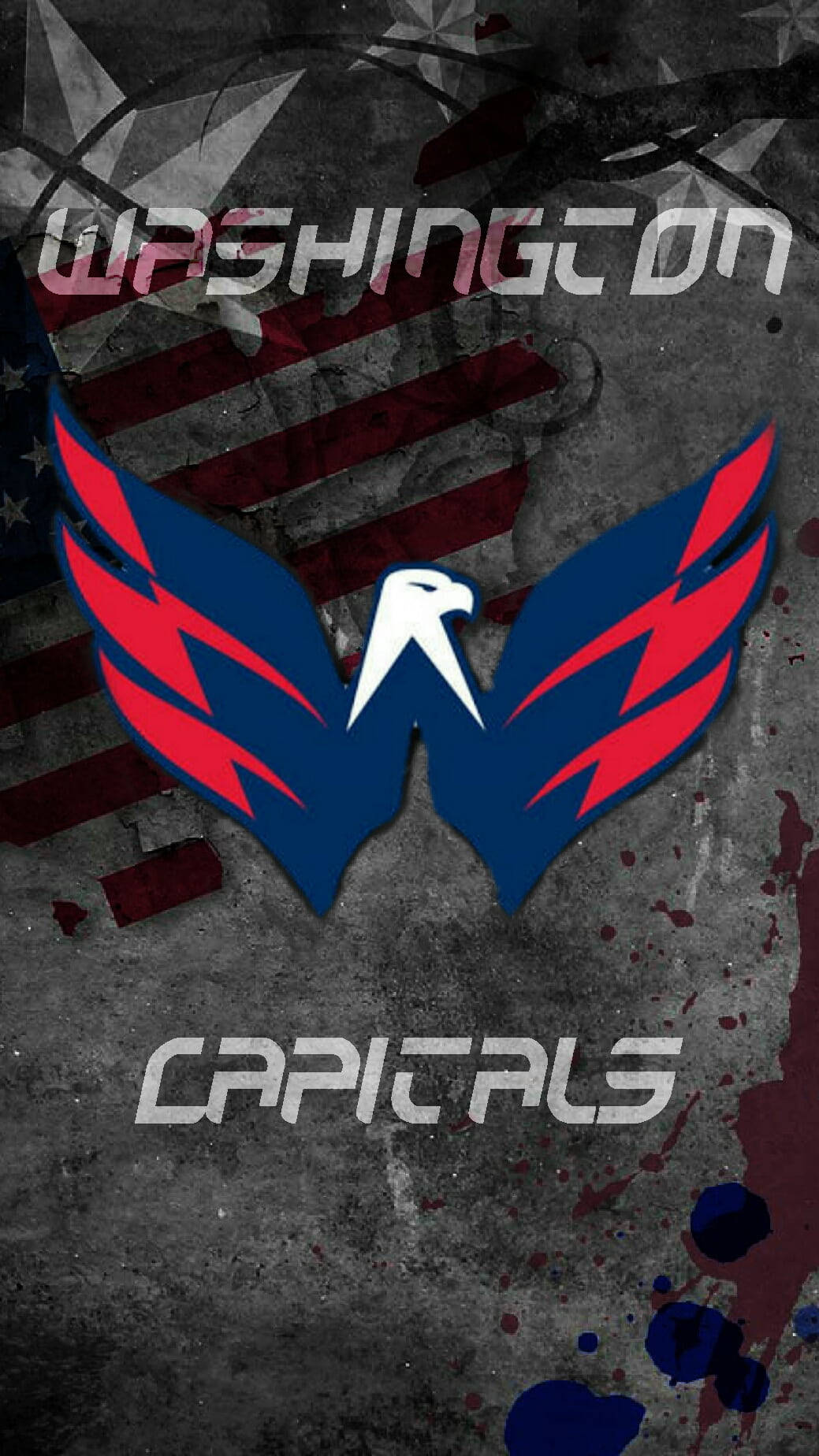 Washington Capitals Digital Art Background