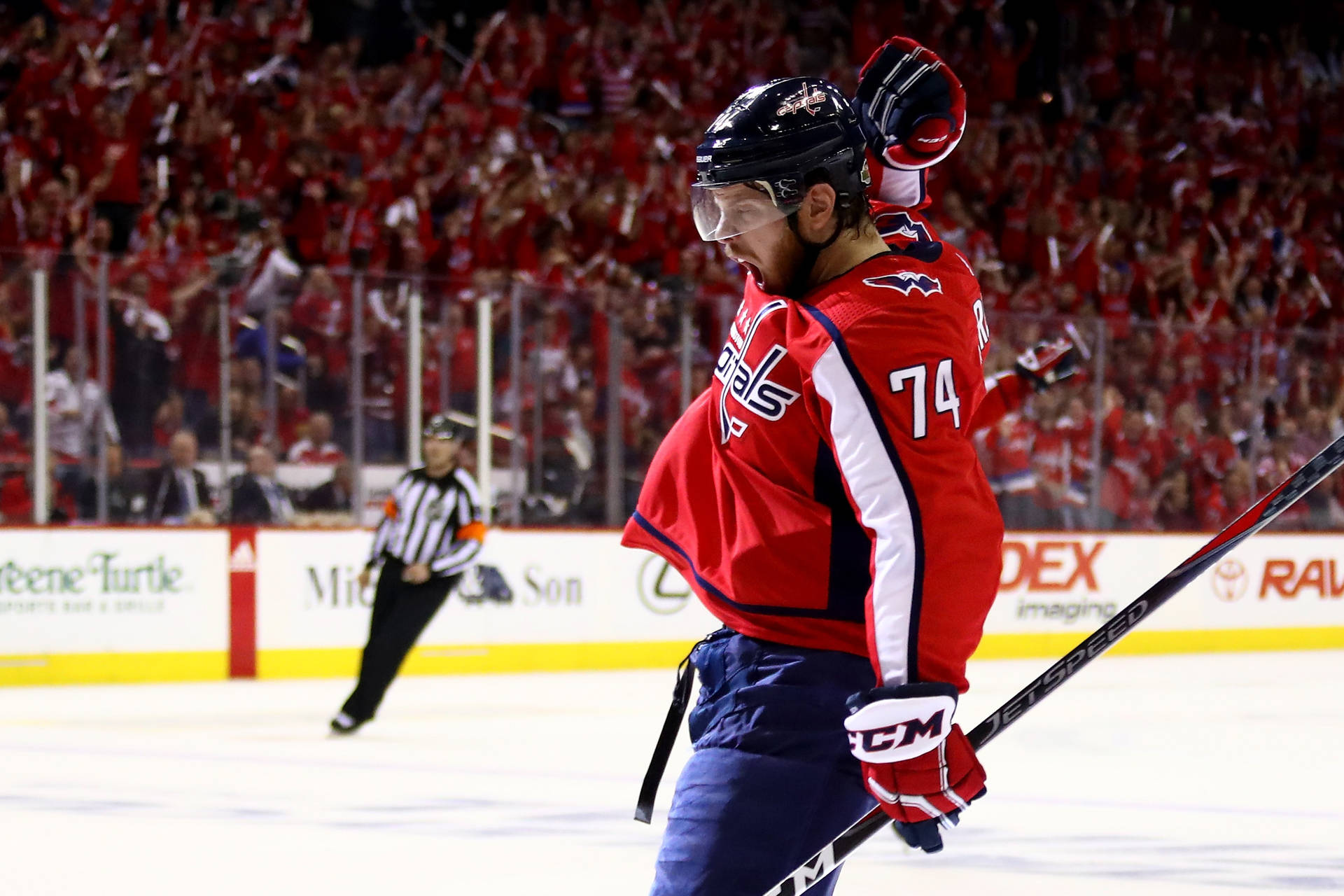 Washington Capitals John Carlson 2018 Nhl Stanley Cup Final Background