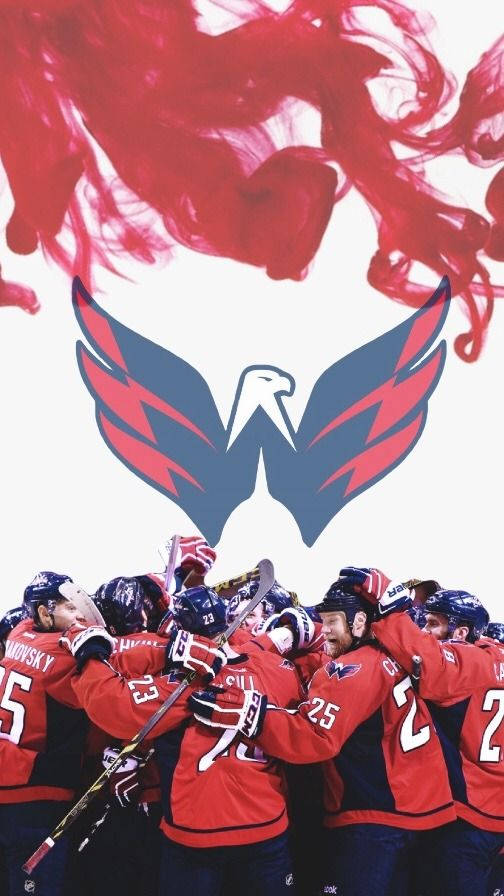 Washington Capitals Team Color Background