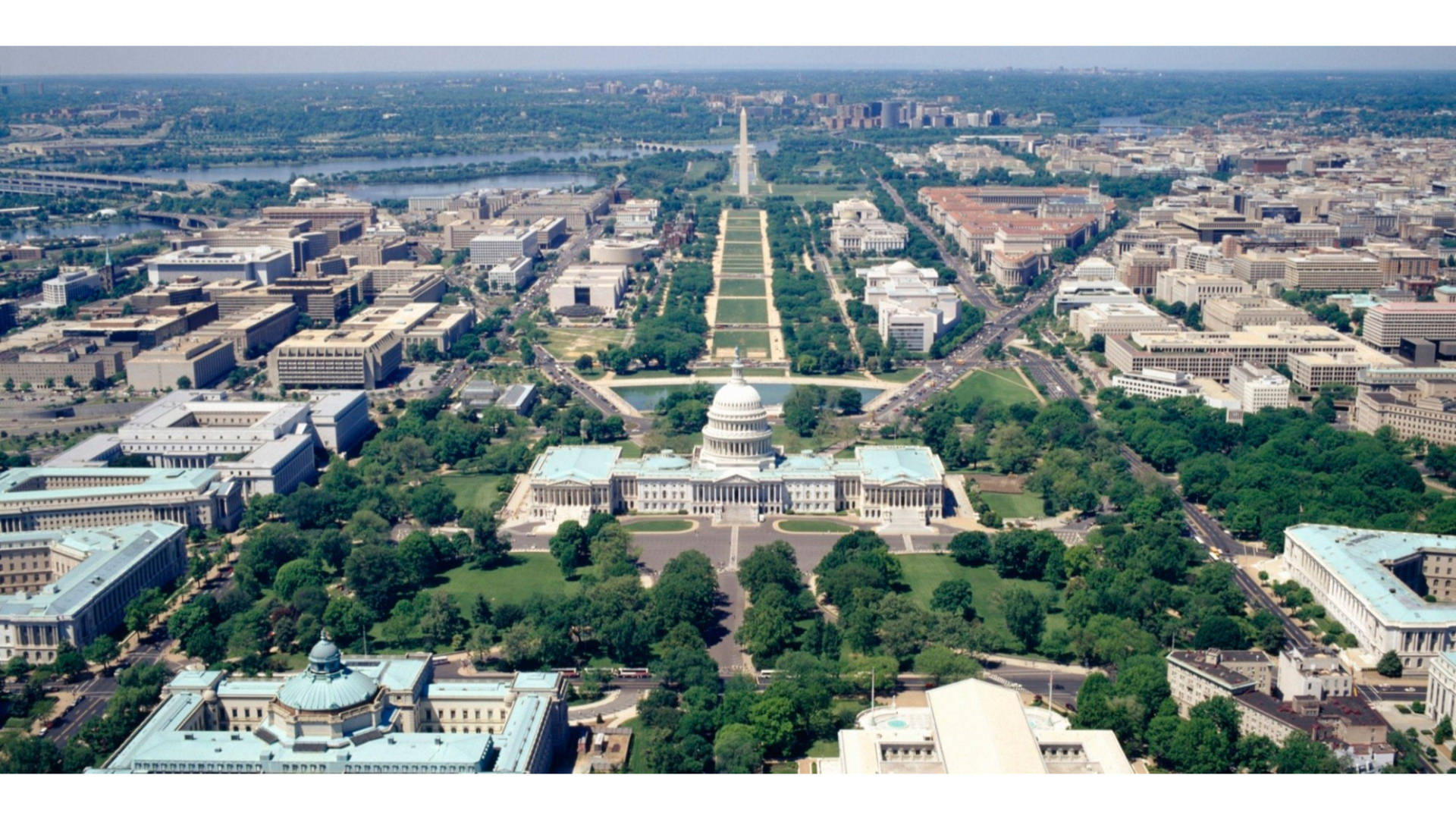 Washington, Dc Sky View Background