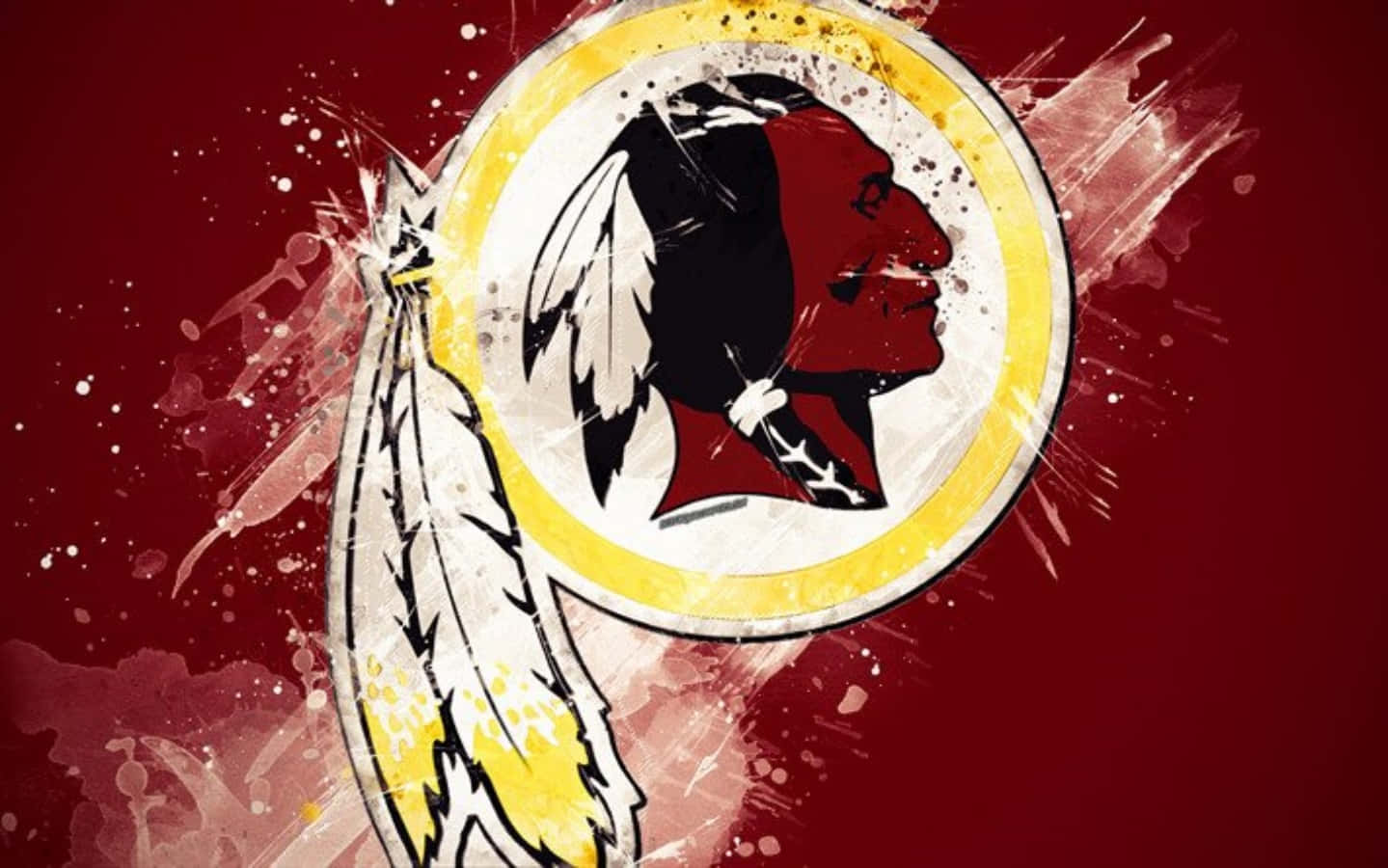 Washington Football Team In Action Background