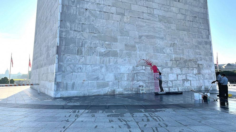 Washington Monument Clean-up