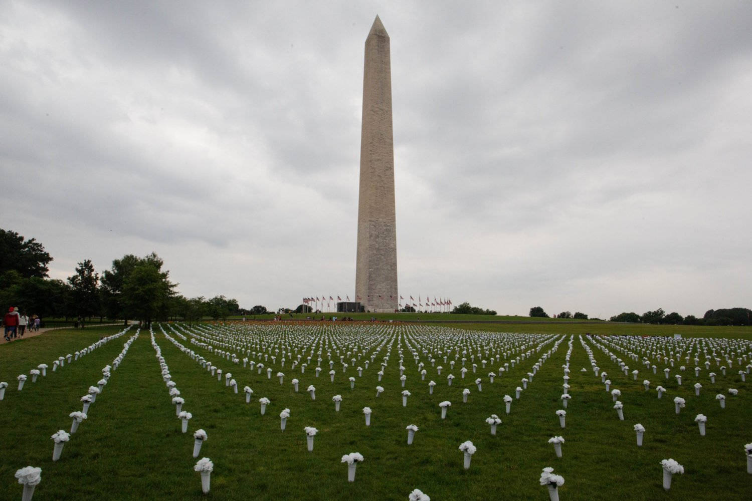 Washington Monument Gun Violence Memorial Background